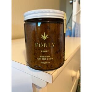 FORIA - relief bath salts